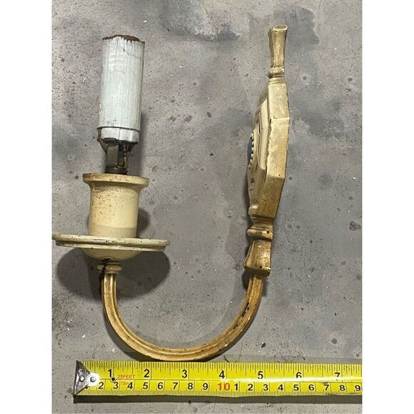 Antique Neoclasdical Style Wall Sconce for Repair - Picture 4 of 7